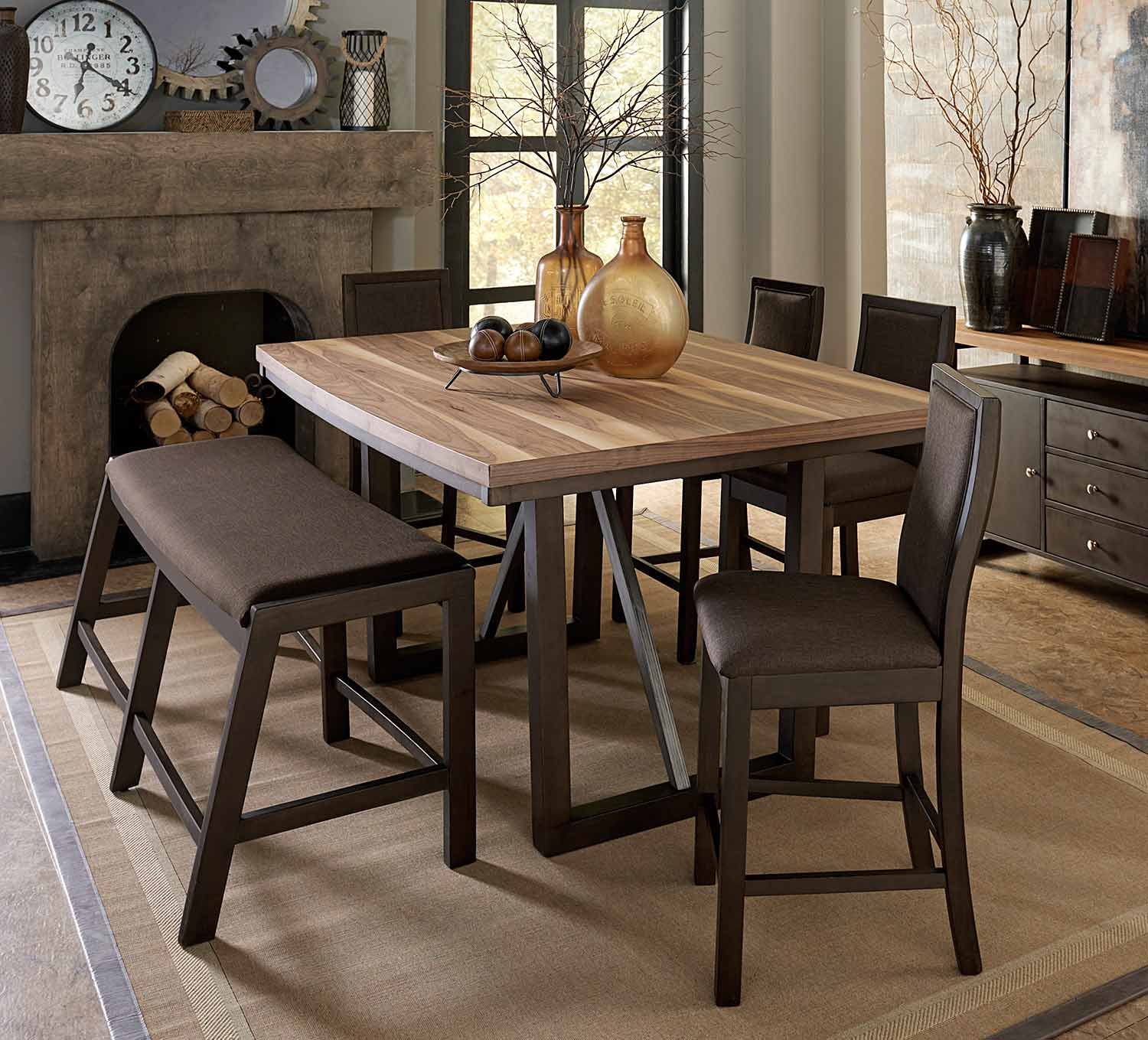 Homelegance Compson Counter Height Dining Set Homelegance Compson Counter Height Dining Set
