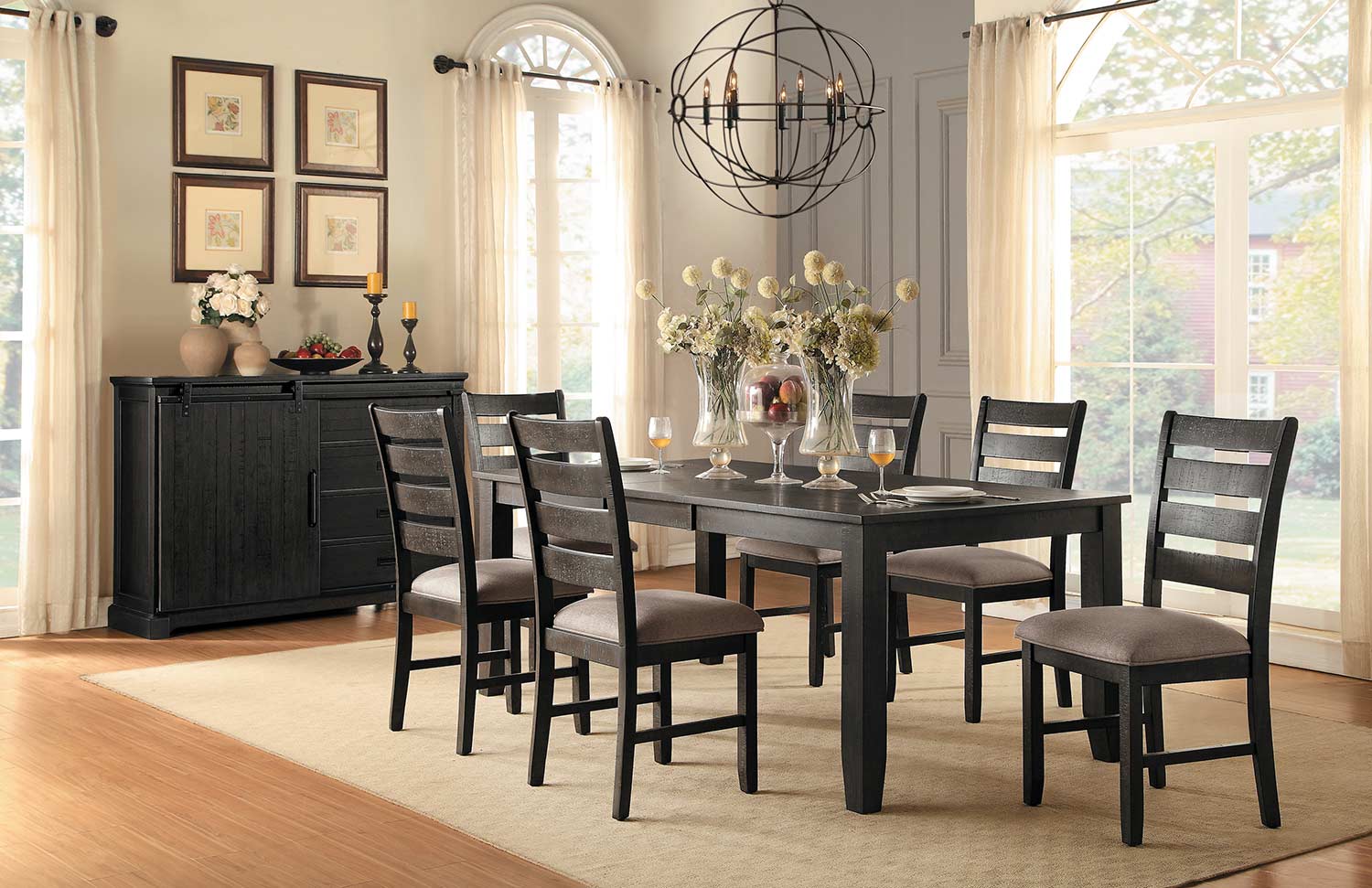 Homelegance Stevensville Rectangular Dining Set Homelegance Stevensville Rectangular Dining Set