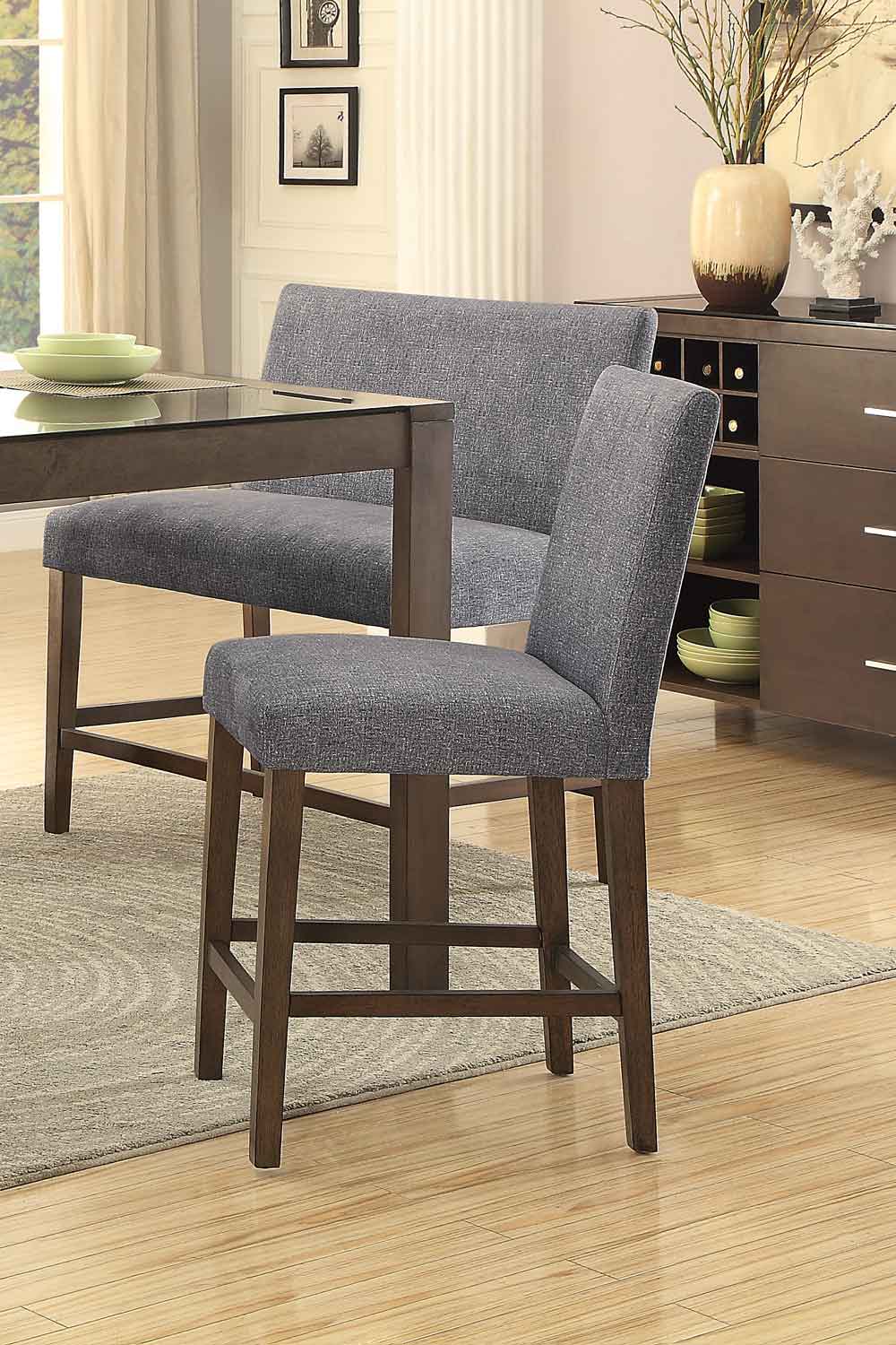 Homelegance Fielding Counter Height Chair - Brown Homelegance Fielding Counter Height Chair - Brown