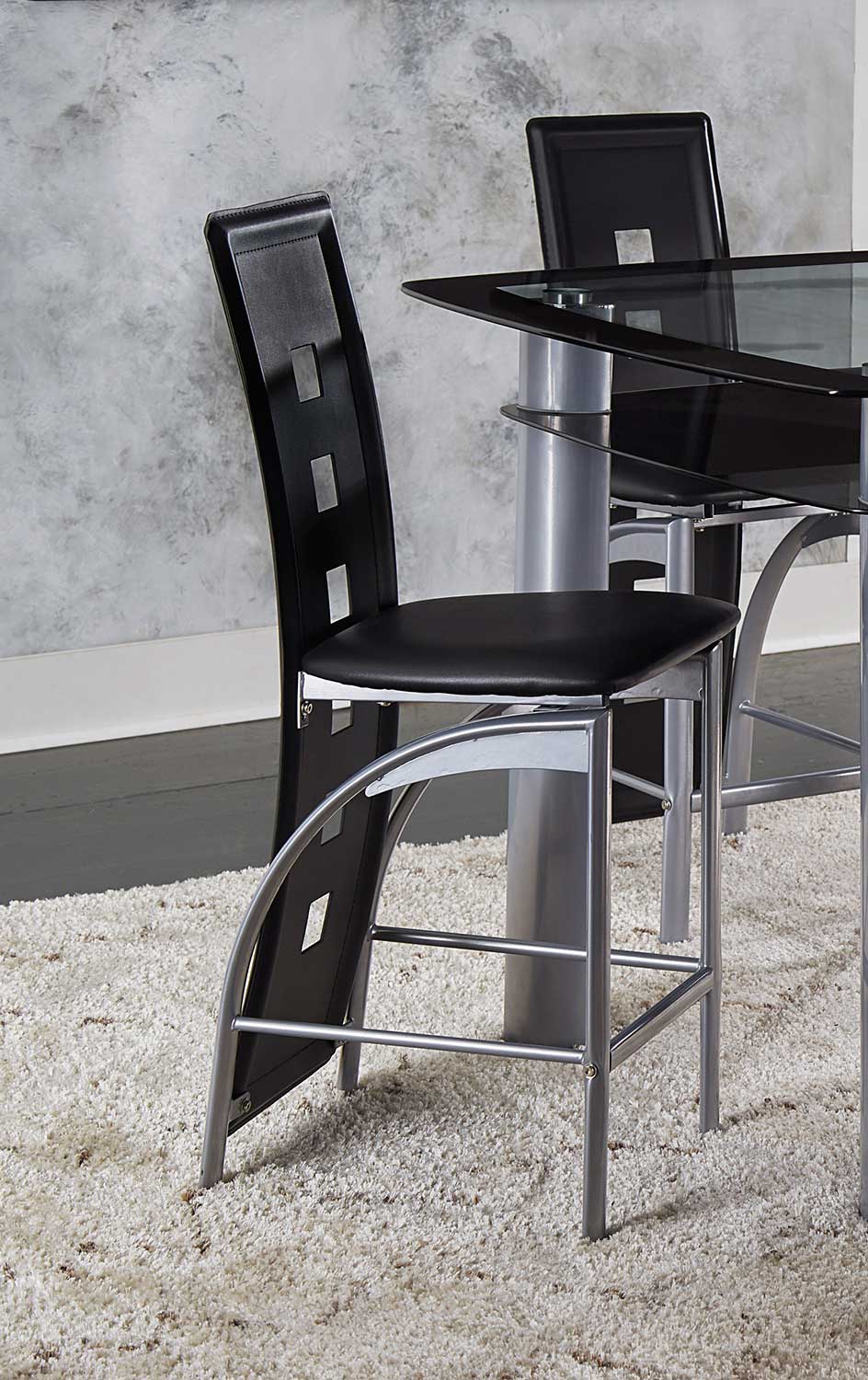 Homelegance Sona Counter Height Chair - Metal
