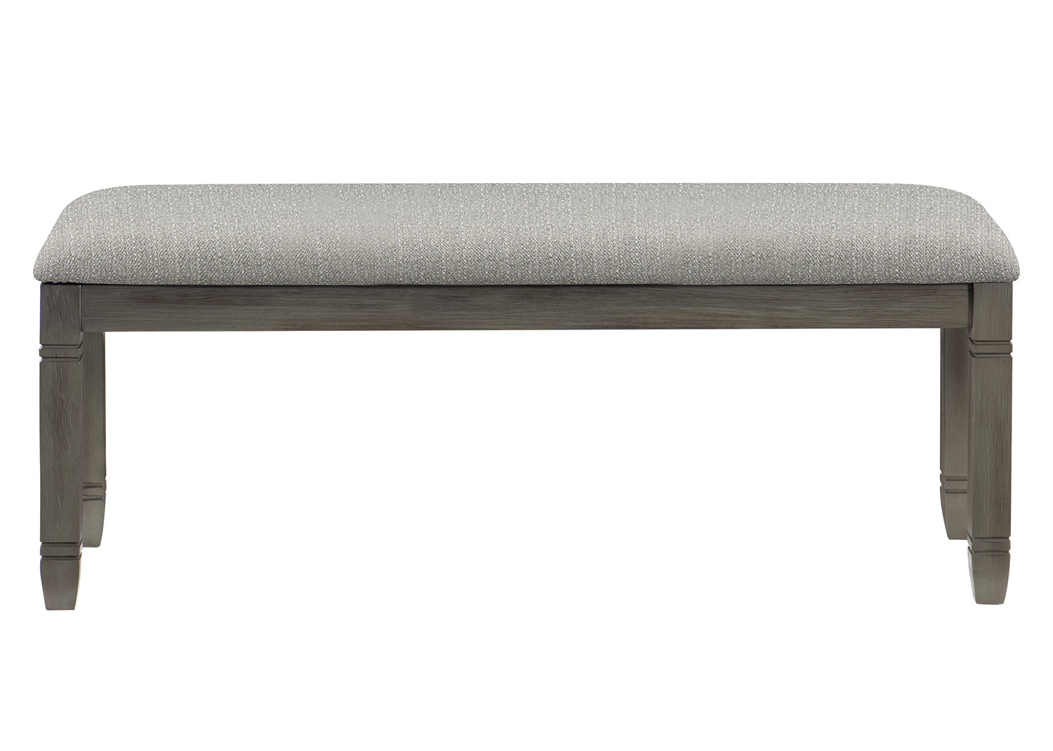 Homelegance Granby Bench - Antique Gray and Coffee