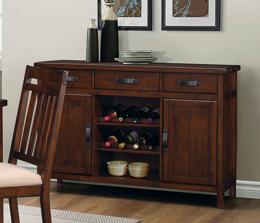 Homelegance Santos Server - Natural Brown Homelegance Santos Server - Natural Brown