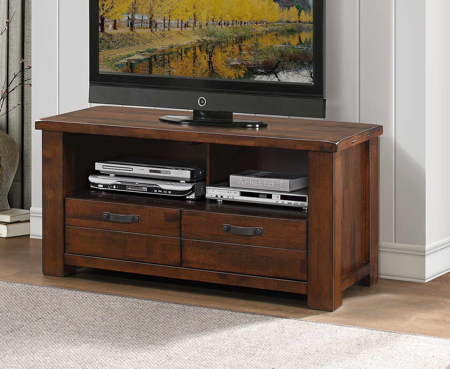 Homelegance Santos 47-inch TV Stand - Natural Brown Homelegance Santos 47-inch TV Stand - Natural Brown