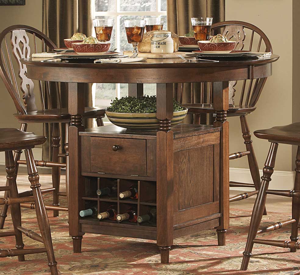 Homelegance Hutto Round Counter Height Dining Table 807rd 36