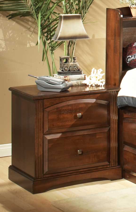 Homelegance Truckee Night Stand-Cherry Homelegance Truckee Night Stand-Cherry