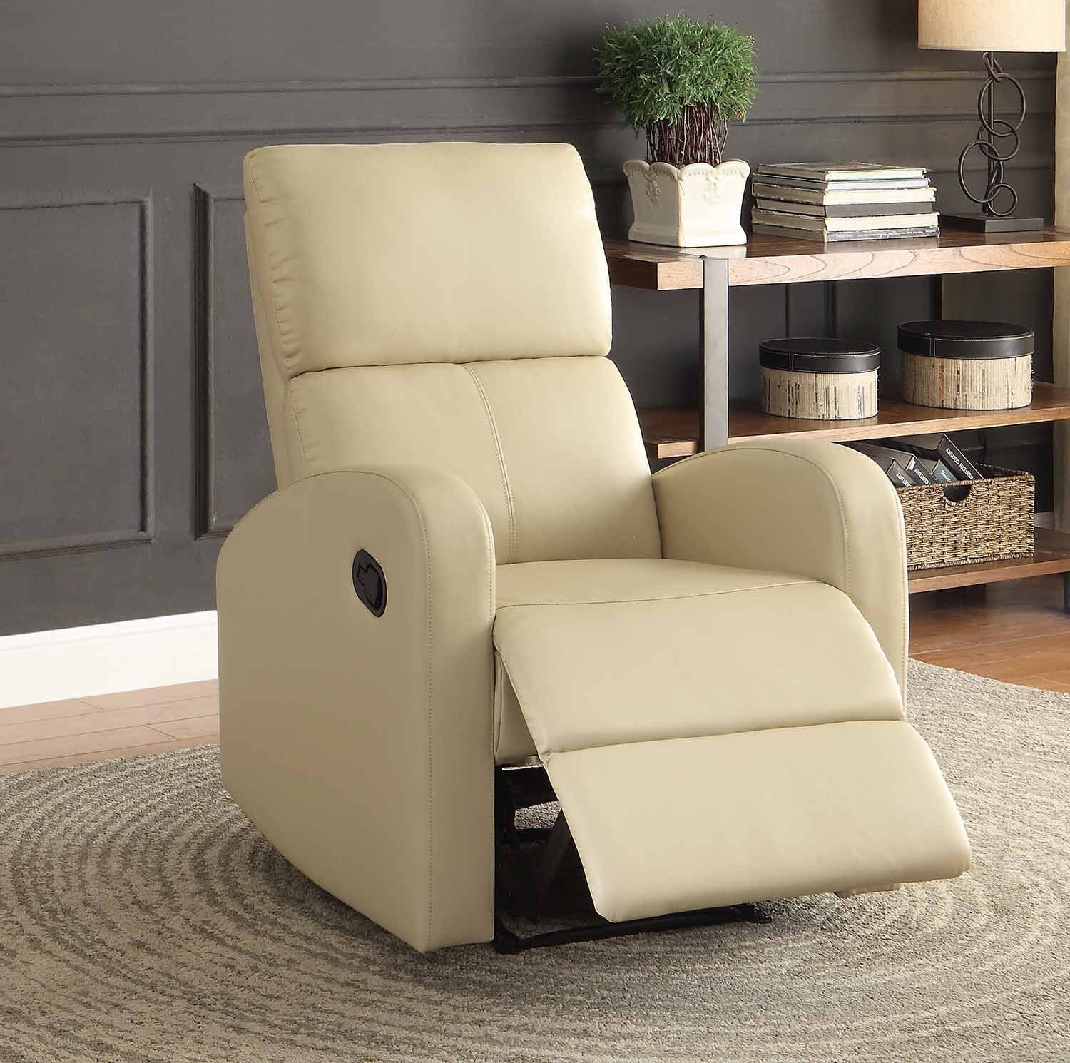 Homelegance Mendon Reclining Chair - Taupe