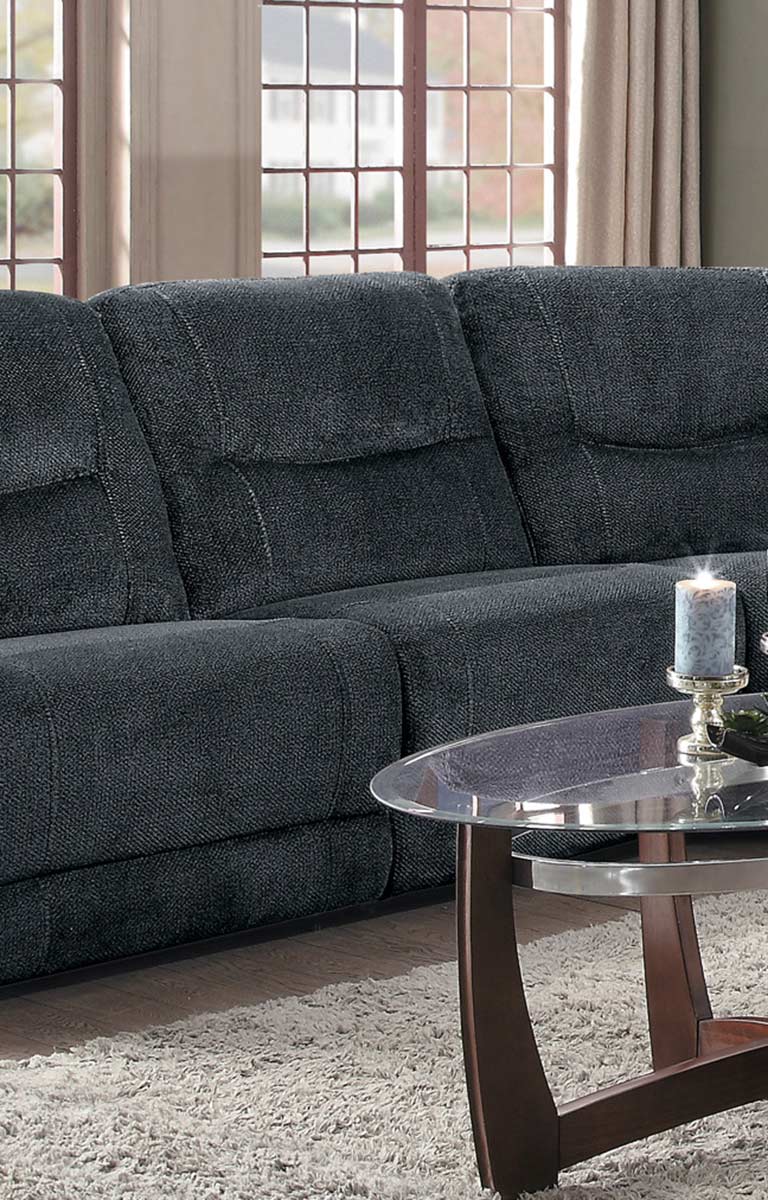 Homelegance Columbus Armless Reclining Chair - Cobblestone Fabric Homelegance Columbus Armless Reclining Chair - Cobblestone Fabric