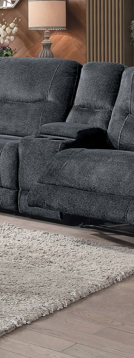 Homelegance Columbus Console - Cobblestone Fabric Homelegance Columbus Console - Cobblestone Fabric