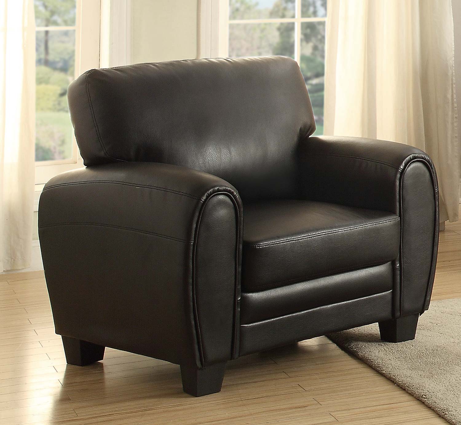 Homelegance Rubin Chair - Black
