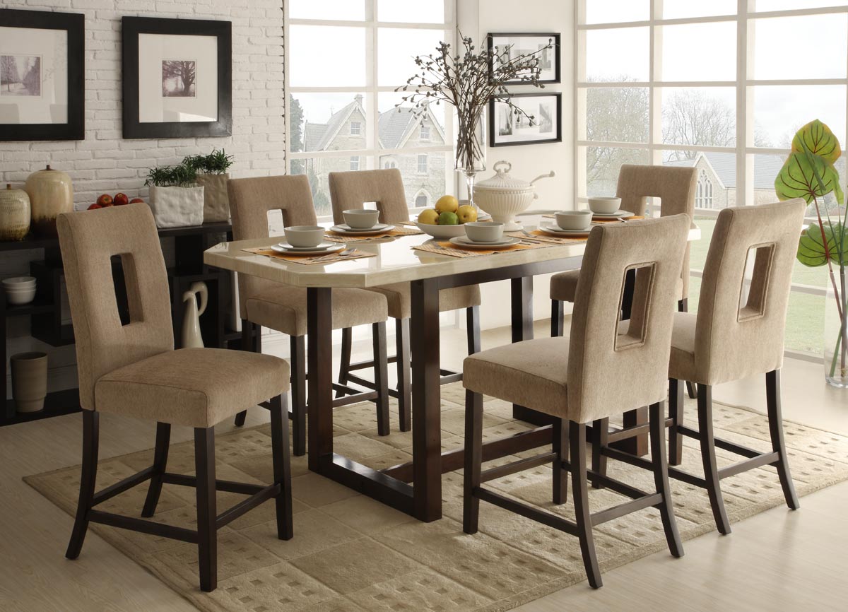Homelegance Reiss Counter Height Dining Set Homelegance Reiss Counter Height Dining Set