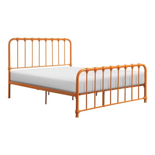 Bethany Platform Bed - Orange