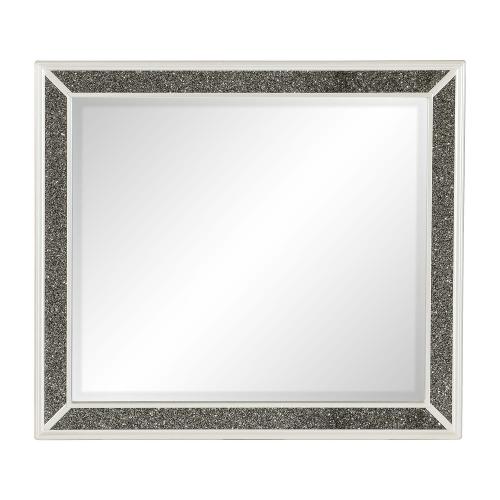 Salon Mirror - White Pearlescent