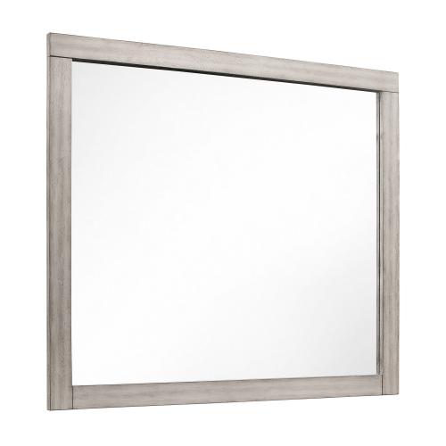 Zephyr Mirror - Two-tone : Light Gray And Gray