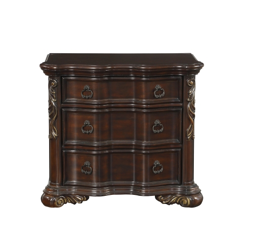Royal Highlands Night Stand - Rich Cherry