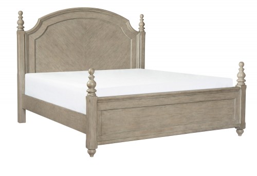 Grayling Downs Bed - Driftwood Gray