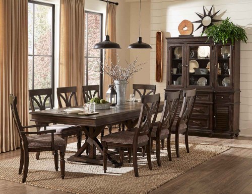 Cardano Dining Set - Driftwood Charcoal