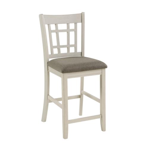 Junipero Counter Height Chair - Antique White