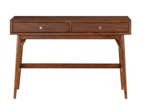 Frolic Sofa Table with Two Functional Drawers - Brown