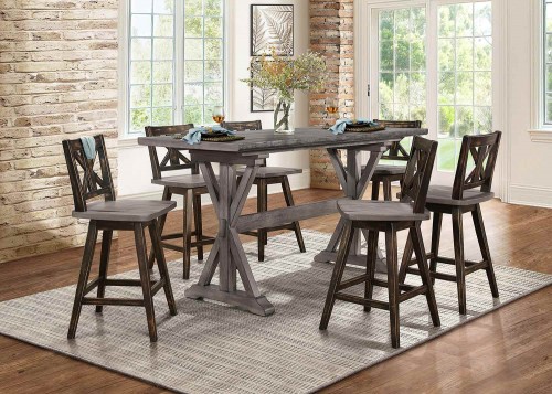 Amsonia Counter Height Dining Set - Rustic Gray