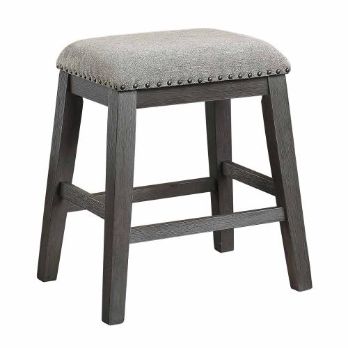 Timbre Counter Height Stool - Wire Brushed Gray