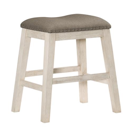 Timbre Counter Height Stool - Antique White