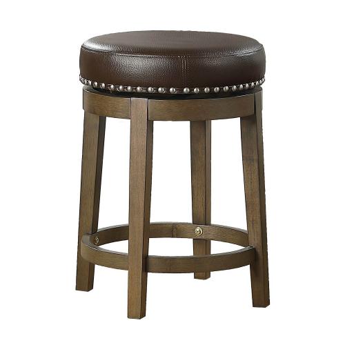 Westby Swivel Counter Height Stool - Brown - Brown