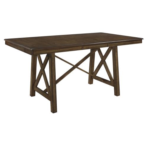 Levittown Counter Height Table - Brown