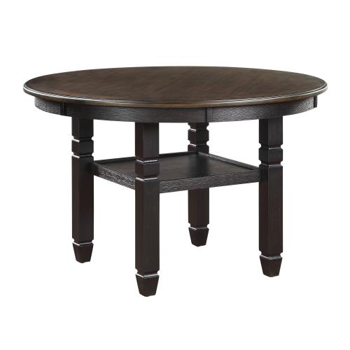 Asher Dining Table - Brown/Black