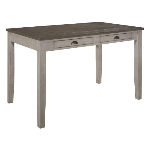 Brightleaf Counter Height Table - Brown/Light Gray