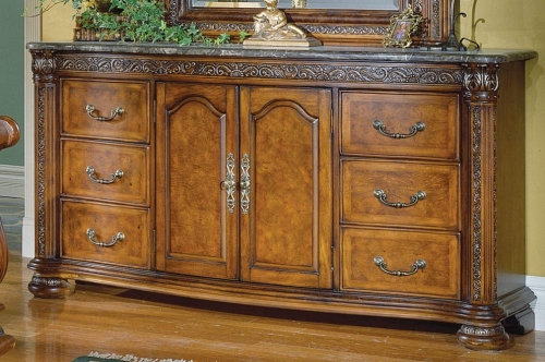 Homelegance Spanish Hills Dresser With Marble Top 851 5