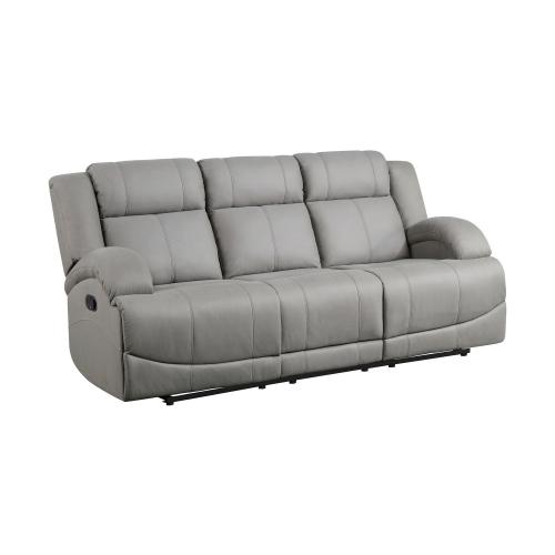 Camryn Double Reclining Sofa - Gray