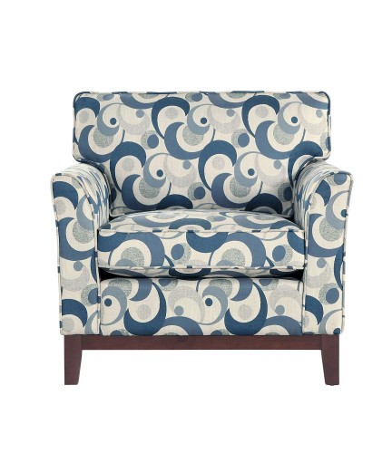 Blue Lake Accent Chair - Gray