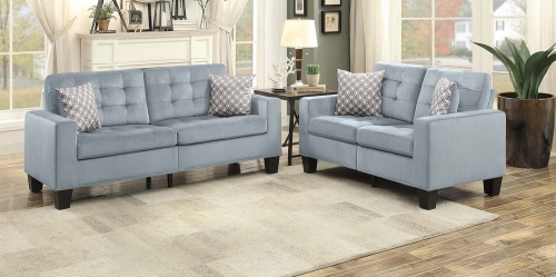 Lantana Sofa Set - Gray