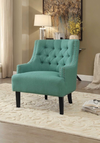 Charisma Accent Chair - Teal